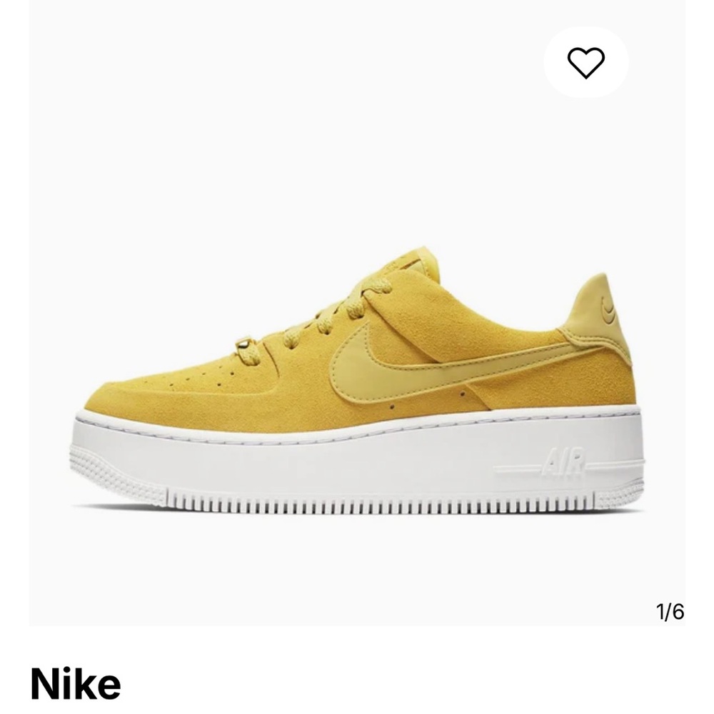Nike women’s AF 1 Sage in suede, size 8.5
